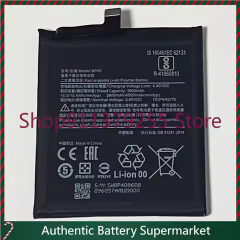For Xiaomi Mi 9T Pro, M1903F11G, 3.85V 4000mAh BP40 Battery