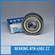 Bearing Laher NTN 6302 ZZ Japan Laker Double-Sided Iron Cover Bearing / Bearing Ntn 6302