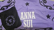 (包順豐自取）全新ANNA SUI 紫色蝴蝶圖案毛毯