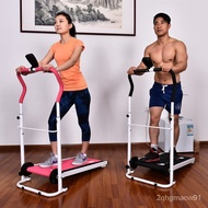 【SGSELLER】Speed Treadmill Household Small Indoor Foldable Family Mechanical Walking Machine Mini Exercise Fitness Equipm