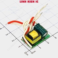 [2 Pieces]- 3-5W LED Power Supply Without Case, Input 85~265VAC, Output 9~18VDC Linhkien IC