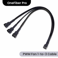 4-pin PWM Extension Fan Splitter Cable 1 to 3 - 30 cm 0.3 meter/