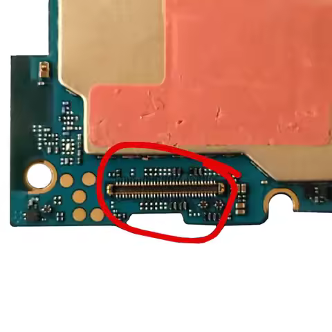 2-10pcs 64Pin USB Dock Jack Charging Charger Port FPC Connector Plug On Motherboard For LG V60 ThinQ