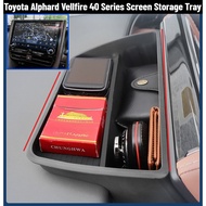 Toyota Alphard Vellfire 40 Series Screen Storage Tray Car Accessories