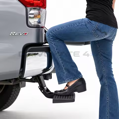 Folding Rear Bumper Tailgate Step for Toyota Hilux Revo Pickup Truck