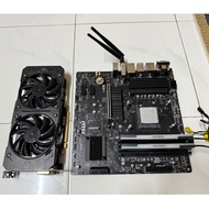AMD RYZEN 7 5700X 4.6GHZ with Graphic Card and Motherboard