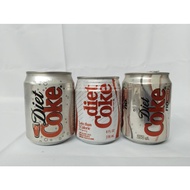 Diet Coca Cola Coke Fat cans from various Country Empty can (XR)