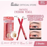 Fanbo eyebrow pencil fanbo brown or black eyebrow pencil
