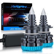 Newest Quartz Glass 120W 25000LM H7 LED Headlight Bulbs 9012 9005 9006 HB3 HB4 H11 H8 LED Car Lights