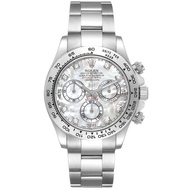 Rolex Rolex Cosmograph Daytona (Reference 116509). A white gold diamond set automatic wristwatch wit
