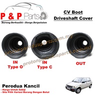 CV Joint Boot In Out / Getah Driveshaft Luar Dalam - Perodua Kancil 660 850 - 1biji