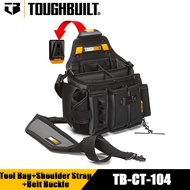 กระเป๋าช่างไฟฟ้า TB-CT-104 Master TOUGHBUILT + Tali Bahuกระเป๋าเครื่องมือ + Tali Bahu + หัวเข็มขัดอุ