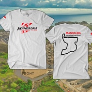 Tshirt Mandalika International street Circuit - Baju Kaos Mandalika Racing Team sirkuit Moto Gp lomb