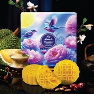 My Mum's Cookies - Mao Shan Wang Durian Mooncake Gift Set (Total 4 pcs )  (Halal, Vegan)