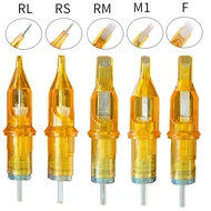 10/50 Cartridge Tattoo Needle 1 3 5 7 9 RL/RS/RM/M1 For Tattoo Machine Pen