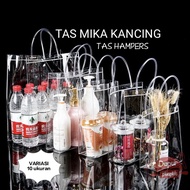 BUTTON MICA BAG HAMPERS BAG/ - MANY SIZES VARIATIONS