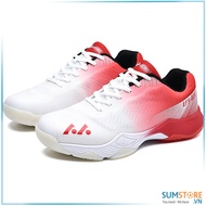 Giày Cầu Lông Lefus L020 Màu Trắng Đỏ - Giày Thể Thao Nam Nữ Cao Cấp