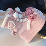 [Cute Plush Lolita Shoes] Lolita Shoes Snow Boots Girls Shoes