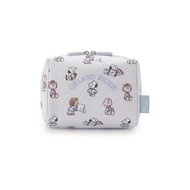 Gelato Pique PEANUTS Original Art All-Over Pattern Pouch, BLU, Free Size