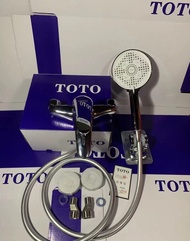 🏆💎認證商家🏆💎  TOTO 全銅 淋浴 花灑套裝 帶龍頭 水龍頭 沖涼 花灑頭 TOTO all-copper shower set with faucet, faucet, shower head