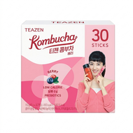 生菌康普茶 (雜莓味) 30條  韓國瘦身排毒茶(平行進口)