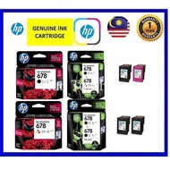 Ready Stock HP 678 Ink 678ink Cartridge 678 Black 678 Color / 678 Combo Pack 678 Twin Ink Cartridge 