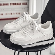 White Shoes for Men Thick Bottom Non-slip Sneakers Outdoor Sports Shoes Causal Sneakers