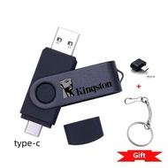 Kingston 2TB flash drive 3 in 1 OTG USB Type C/Micro flash drive 1TB Pendrive High speed Pen Drive f