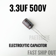 3.3uF 500V Electrolytic Capacitor