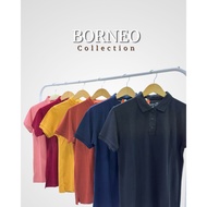 BORNEO T-Shirt CollaredWanita | T-shirt POLO CasualWanita