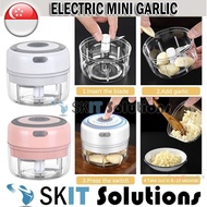 Electric Meat Slicer Blender Grinder Mini Food Garlic Vegetable Chopper Crusher Press For Nut Fruit 