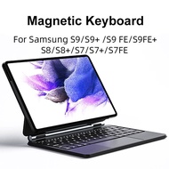 ❤Fast Delivery❤Wireless Bluetooth Backlight Magnetic Keyboard For Samsung Galaxy Tab S9 FE S8 S7 Plu