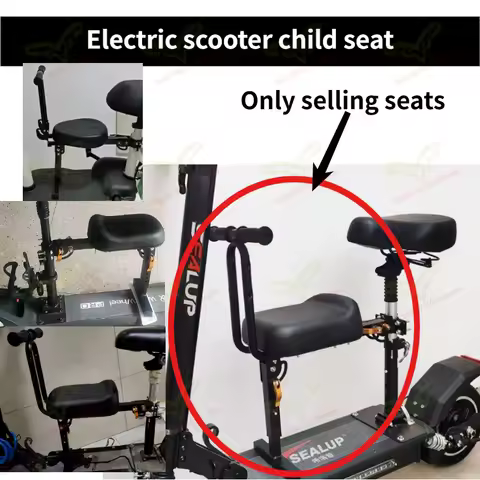 Universal Safety Kids Seat for Electric Scooter and Small E-Bike, Comfortable Baby Chair with Stable