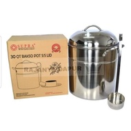 Supra stainless steel meatball pot 30qt - Supra meatball steamer