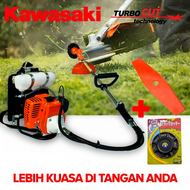 BRAVADO/APACHE/WINAS BG328 Super Heavy Duty Garden Trimmer Backpack Grass Brush Cutter Mesin Rumput