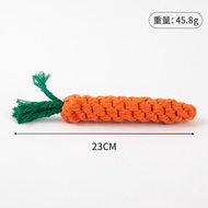 Pet Dog Toys Molar Knots Bite Resistant Corgi Braided Knots Toys Frisbee Set Pet Toys Wholesale HCA3