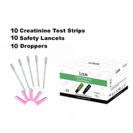 LYSUN Test Strips for The Creatinine Meter RFM-202 Only,10Pcs XJJE
