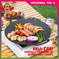 Bbq Grill Pan Non-Stick Frying Pan Korean Multifunction Conduction Non-Stick 100% ORIGINAL