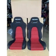 Bucket seat recaro TomCat Hitam / merah utk Wira (Seat Only)