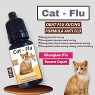 OBAT FLU KUCING cat flu obat flu kucing formula anti flu 15ml antibiotik kucing