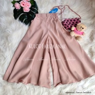 Celana Kulot Anak Perempuan Cewek Skort 5 7 9 12 Tahun Model Panjang Mayung Payung Lebar Fariza Pal