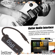 LETTER Hot Guitar Interface I-Rig Guitar Line Converter Irig Converter Guitar Audio Interface