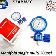 STARMEC Manifold single multi R410 R32 R22 R134 500Psi