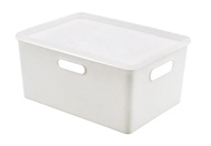 SMALL PLASTIC STORAGE STACKO 19.1X26.4X12CM BT10-2 WHITE
