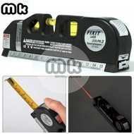 Multipurpose Laser Level laser measure Line 8ft + Measurement Tape Ruler Adjusted Standard and Metri