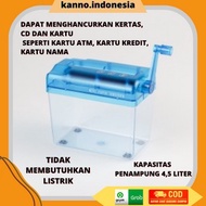 Manual Paper Shredder With Hand Shredder Shreder Crush CD Business Card ATM Credit Card By Hand Manu