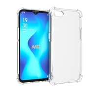 MR Soft Case Anti Crack Oppo A1K / Realme C2 / Anti Shock Case / Silikon Silicone / Ultrathin Jelly Case / Casing Cesing Hp / Kesing Kasing Hp / Kondom Hp / Sarung Handphone OppoA1k - Bening