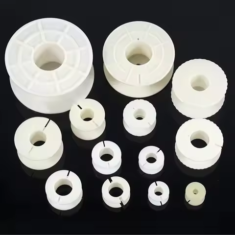 10PCS Plastic Round Bobbin Wire Coil Frame Skeleton Inductor Winding Frame for DIY Speaker Crossover