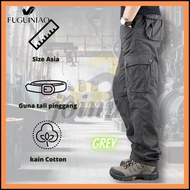 Fuguiniao กางเกงยีนส์ผู้ชายฤดูใบไม้ร่วงฤดูหนาวตรงธุรกิจยืดสีฟ้าอ่อนกางเกงยีนส์ All-Match กางเกงขายาว