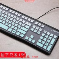 Logitech Mk120 K120 通用筆記本電腦鍵盤蓋保護程序筆記本鍵盤膜防水防塵矽膠, 用於 Logitech